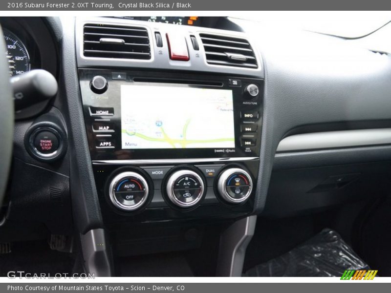 Controls of 2016 Forester 2.0XT Touring