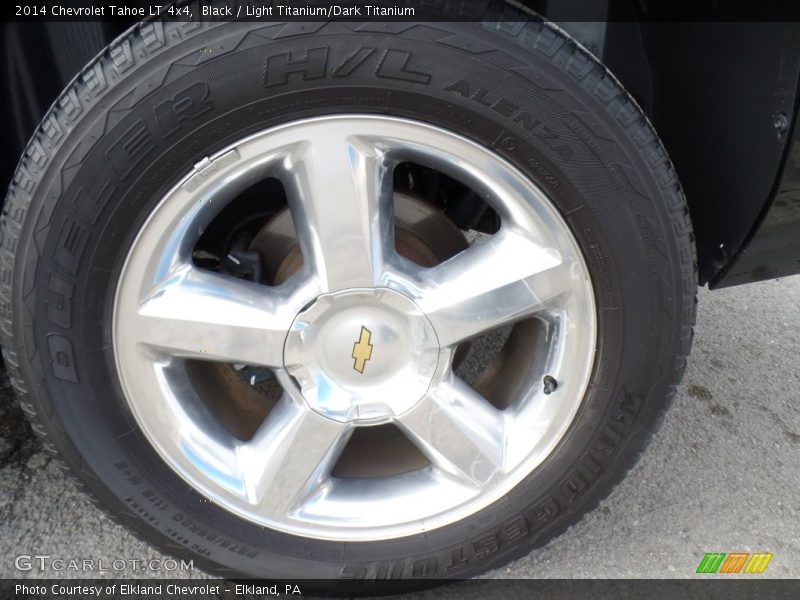 Black / Light Titanium/Dark Titanium 2014 Chevrolet Tahoe LT 4x4