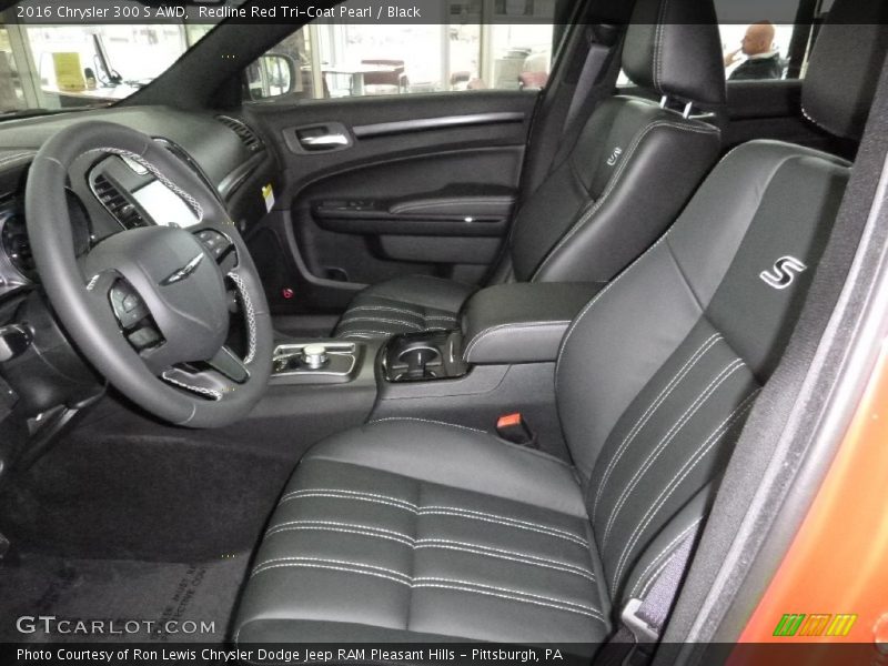 Redline Red Tri-Coat Pearl / Black 2016 Chrysler 300 S AWD