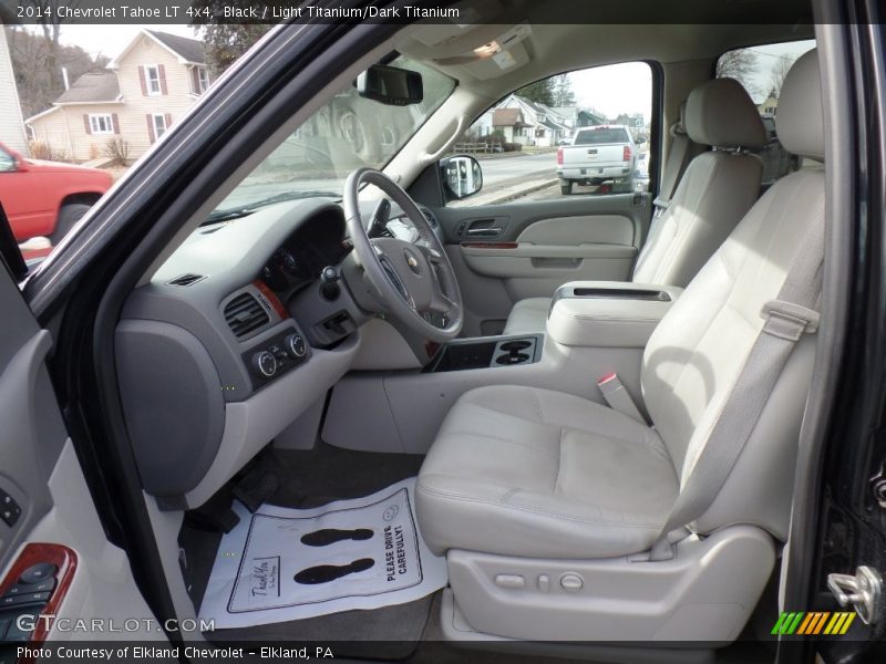 Black / Light Titanium/Dark Titanium 2014 Chevrolet Tahoe LT 4x4