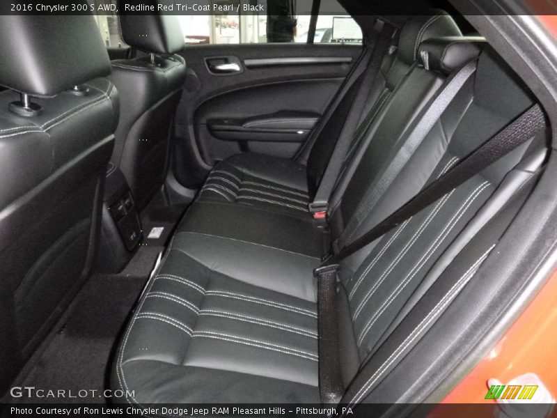 Redline Red Tri-Coat Pearl / Black 2016 Chrysler 300 S AWD