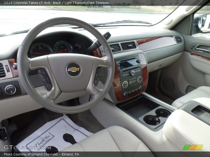 Black / Light Titanium/Dark Titanium 2014 Chevrolet Tahoe LT 4x4