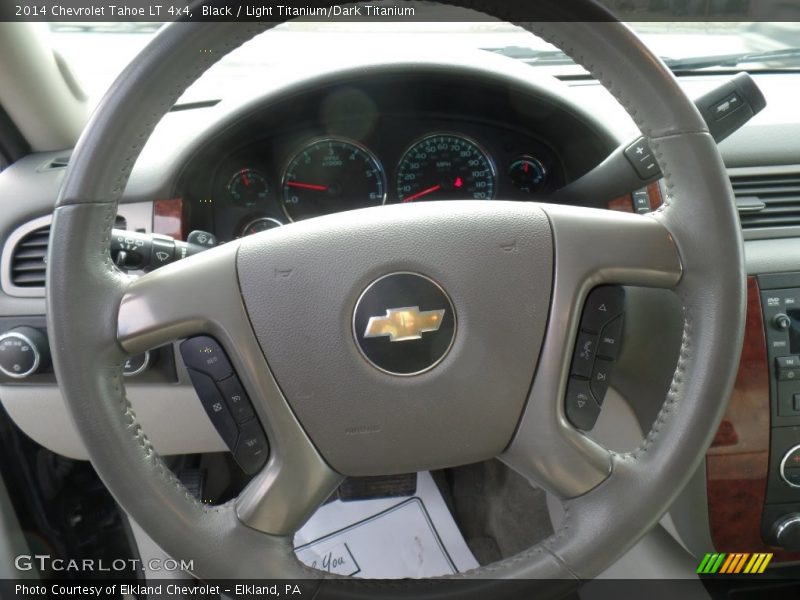 Black / Light Titanium/Dark Titanium 2014 Chevrolet Tahoe LT 4x4