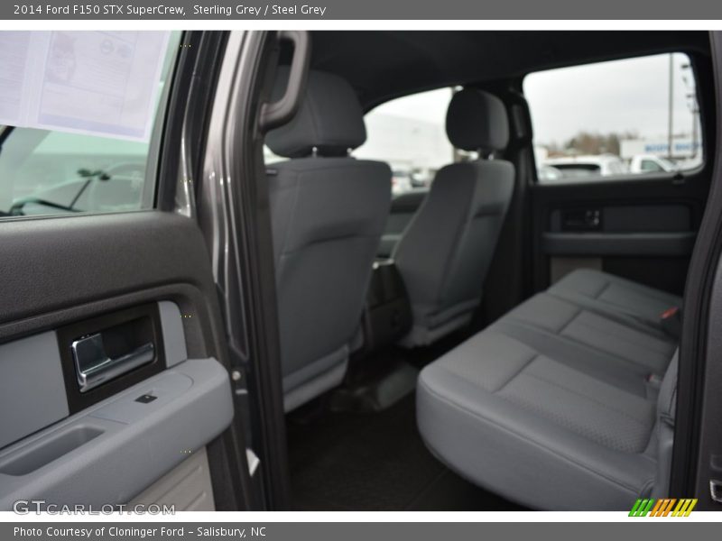 Sterling Grey / Steel Grey 2014 Ford F150 STX SuperCrew