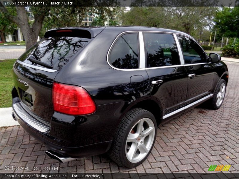 Black / Black 2006 Porsche Cayenne S