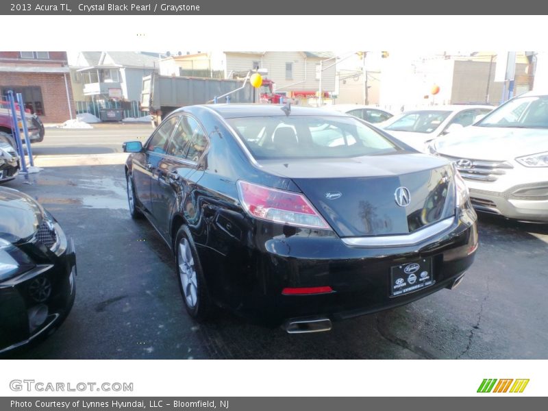 Crystal Black Pearl / Graystone 2013 Acura TL