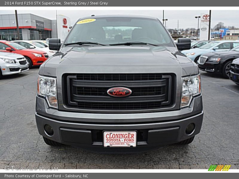 Sterling Grey / Steel Grey 2014 Ford F150 STX SuperCrew