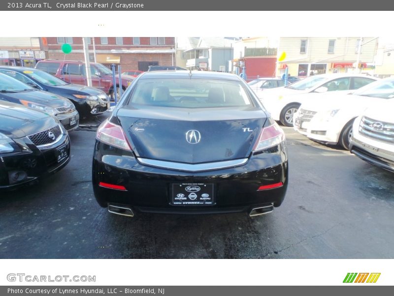 Crystal Black Pearl / Graystone 2013 Acura TL