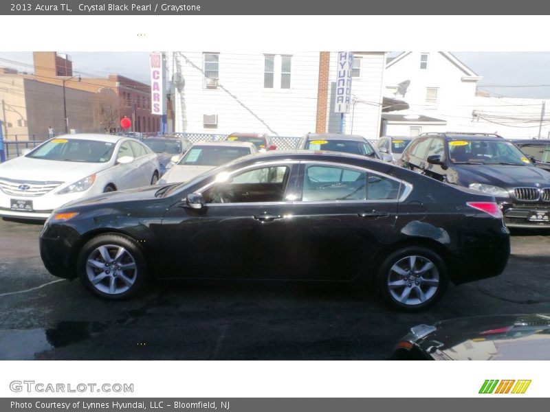 Crystal Black Pearl / Graystone 2013 Acura TL