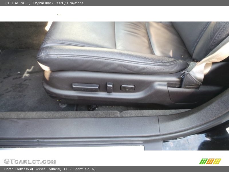 Crystal Black Pearl / Graystone 2013 Acura TL