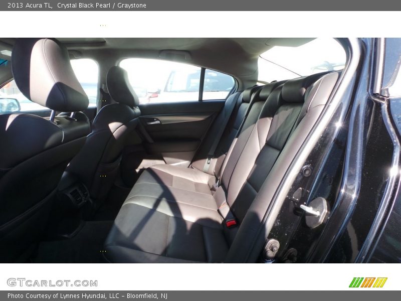 Crystal Black Pearl / Graystone 2013 Acura TL