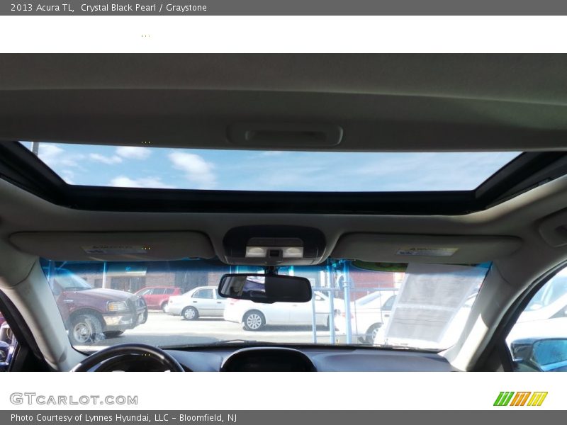 Crystal Black Pearl / Graystone 2013 Acura TL