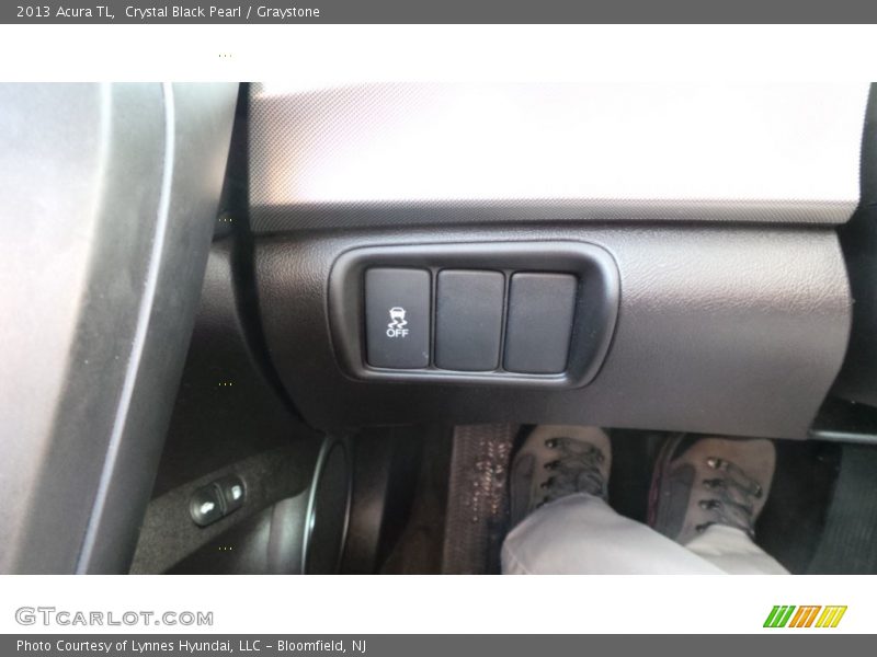 Crystal Black Pearl / Graystone 2013 Acura TL