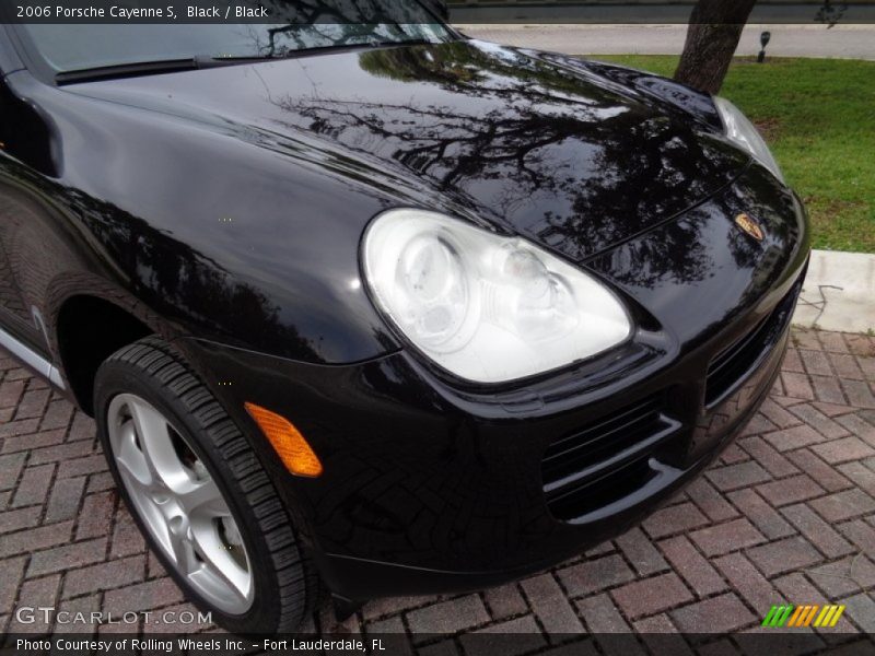 Black / Black 2006 Porsche Cayenne S