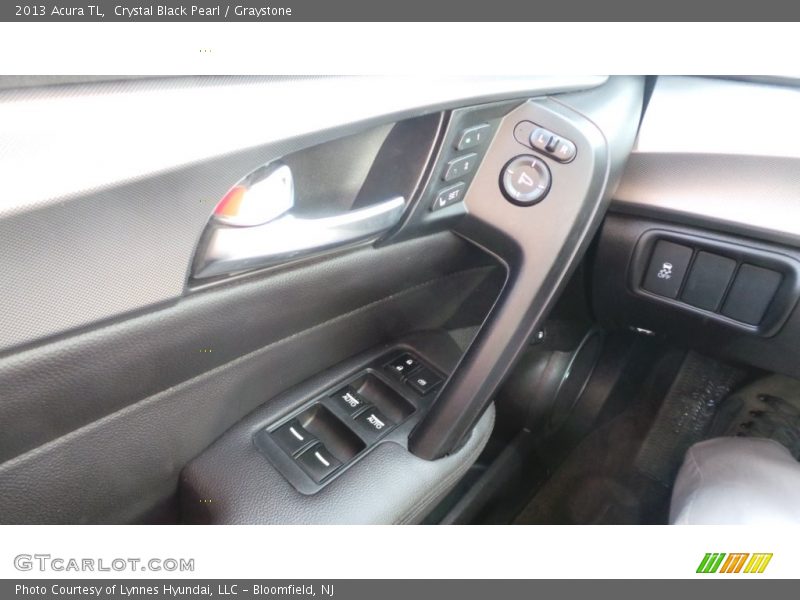 Crystal Black Pearl / Graystone 2013 Acura TL
