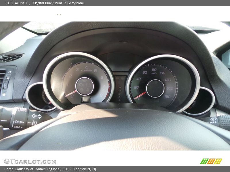 Crystal Black Pearl / Graystone 2013 Acura TL