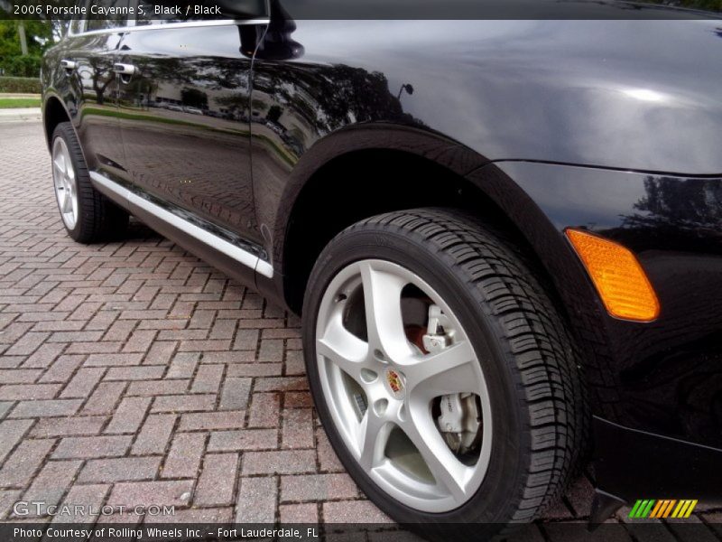 Black / Black 2006 Porsche Cayenne S