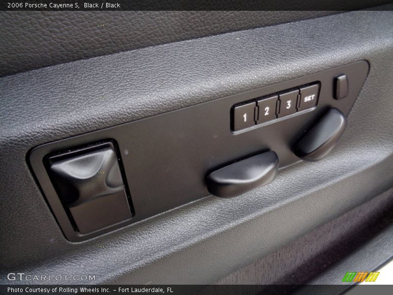 Controls of 2006 Cayenne S