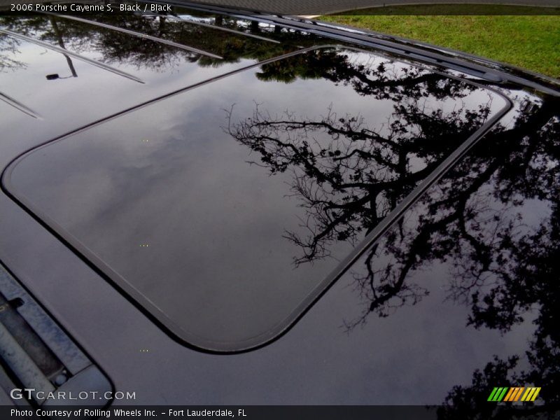 Black / Black 2006 Porsche Cayenne S