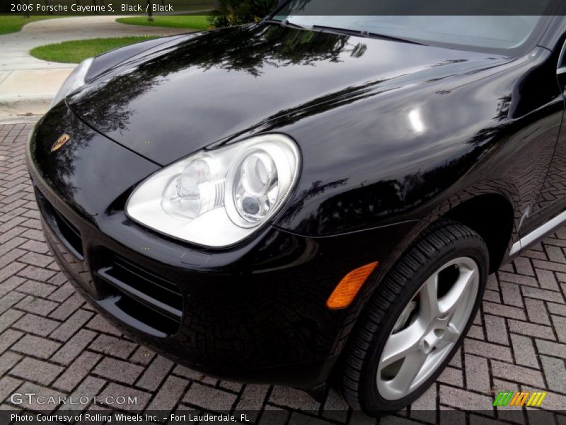 Black / Black 2006 Porsche Cayenne S