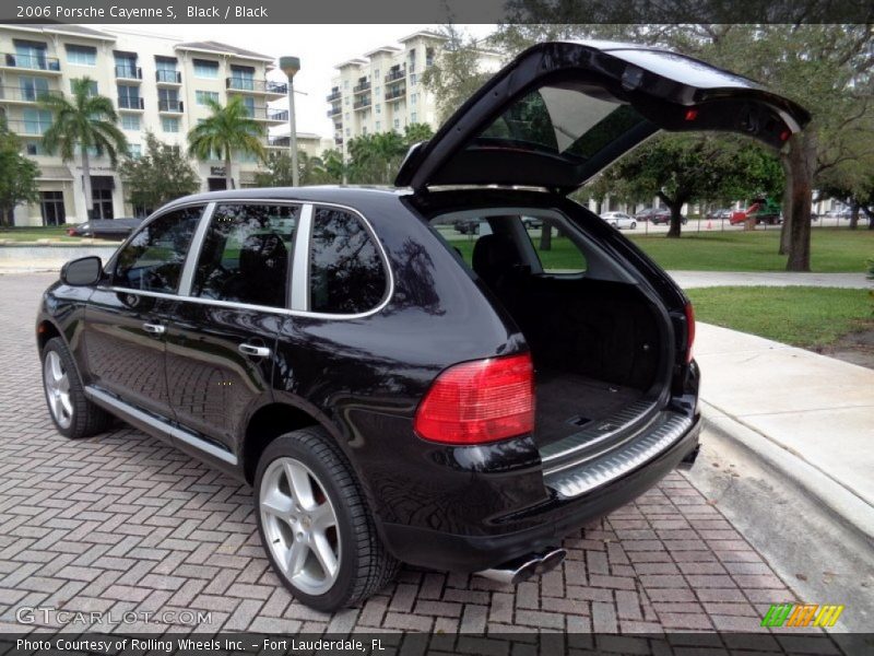 Black / Black 2006 Porsche Cayenne S