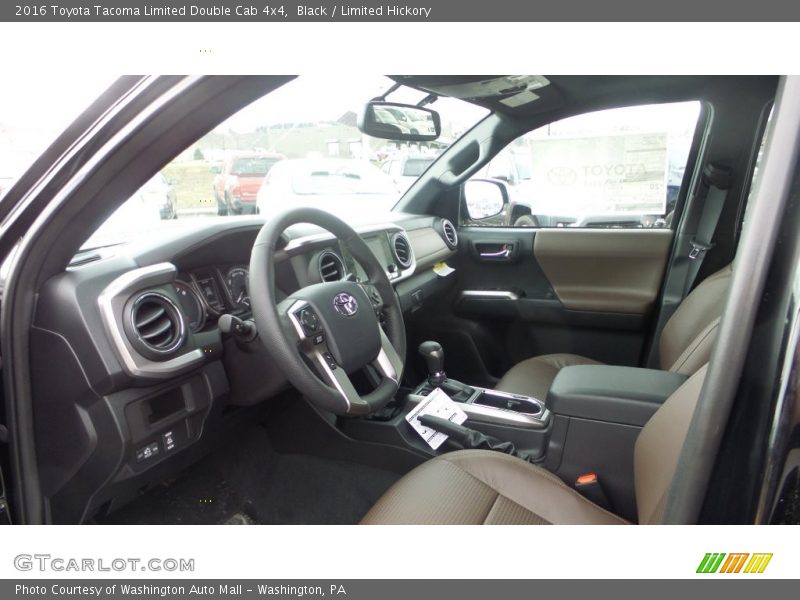 Black / Limited Hickory 2016 Toyota Tacoma Limited Double Cab 4x4