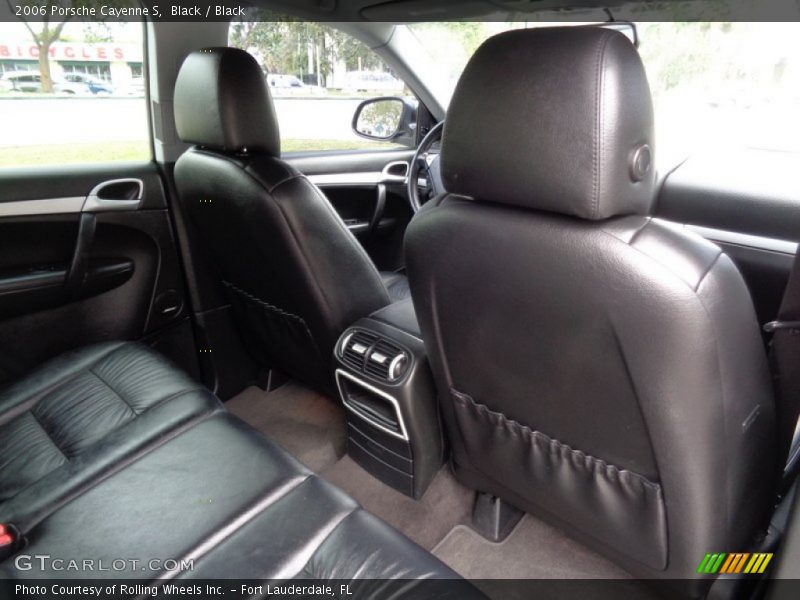 Rear Seat of 2006 Cayenne S