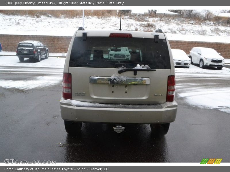 Bright Silver Metallic / Pastel Slate Gray 2008 Jeep Liberty Limited 4x4