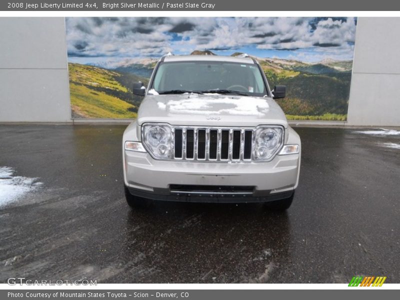 Bright Silver Metallic / Pastel Slate Gray 2008 Jeep Liberty Limited 4x4