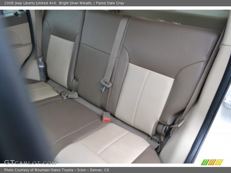 Bright Silver Metallic / Pastel Slate Gray 2008 Jeep Liberty Limited 4x4