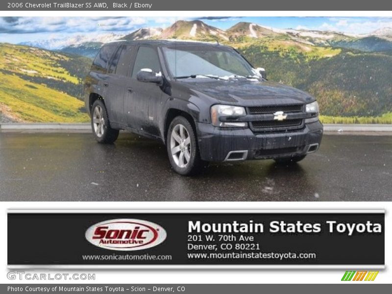 Black / Ebony 2006 Chevrolet TrailBlazer SS AWD