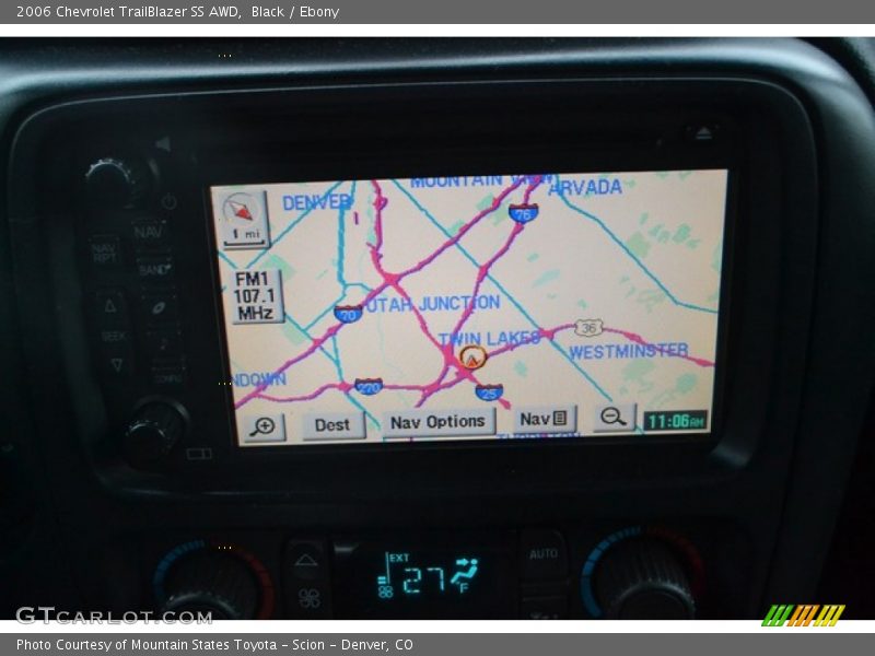 Black / Ebony 2006 Chevrolet TrailBlazer SS AWD