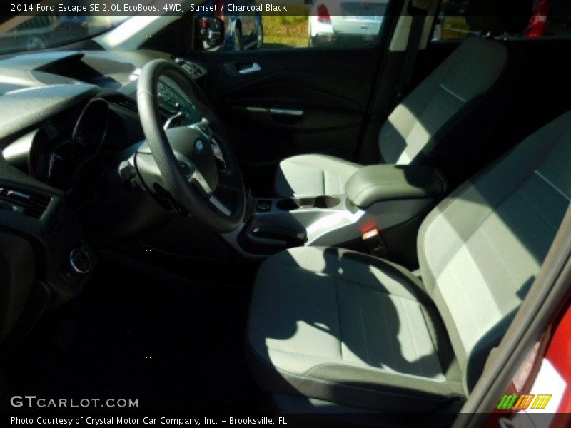 Sunset / Charcoal Black 2014 Ford Escape SE 2.0L EcoBoost 4WD