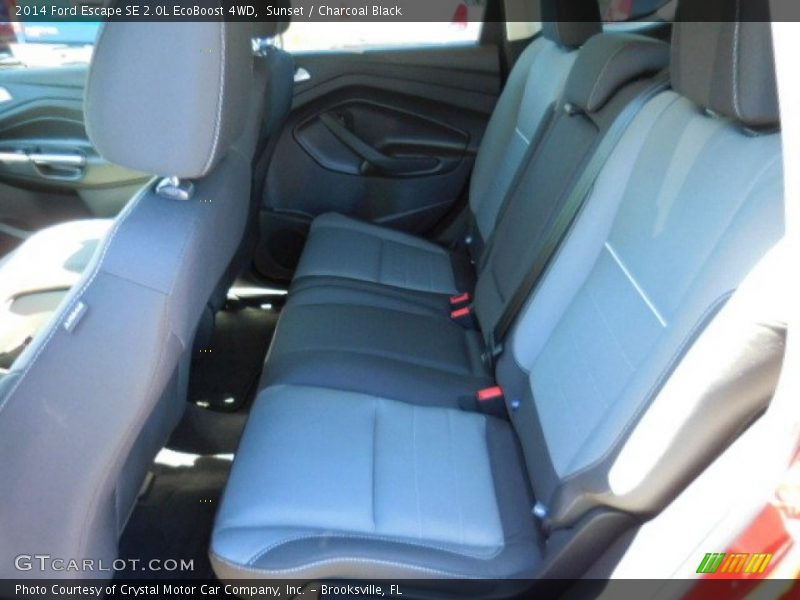 Sunset / Charcoal Black 2014 Ford Escape SE 2.0L EcoBoost 4WD