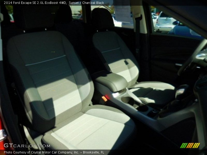 Sunset / Charcoal Black 2014 Ford Escape SE 2.0L EcoBoost 4WD