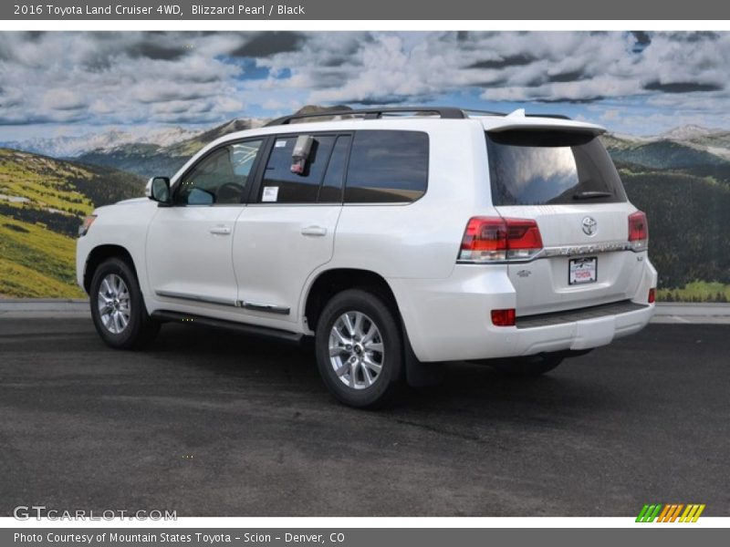 Blizzard Pearl / Black 2016 Toyota Land Cruiser 4WD