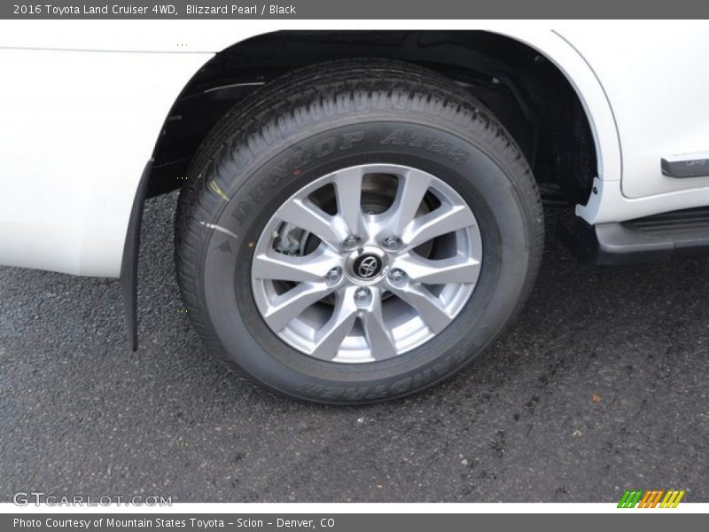 Blizzard Pearl / Black 2016 Toyota Land Cruiser 4WD