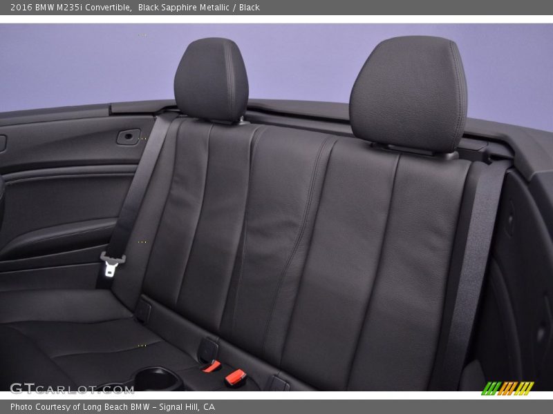 Black Sapphire Metallic / Black 2016 BMW M235i Convertible