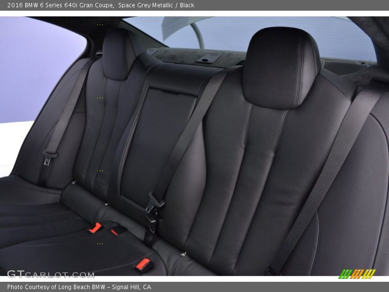 Space Grey Metallic / Black 2016 BMW 6 Series 640i Gran Coupe