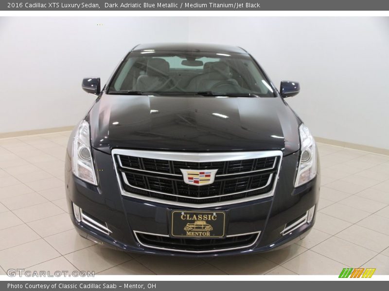Dark Adriatic Blue Metallic / Medium Titanium/Jet Black 2016 Cadillac XTS Luxury Sedan