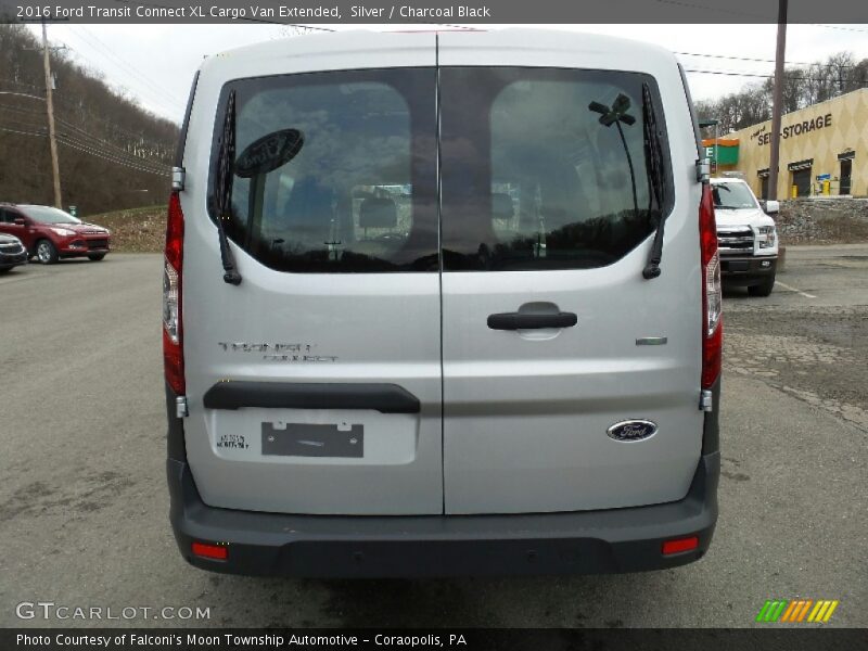Silver / Charcoal Black 2016 Ford Transit Connect XL Cargo Van Extended