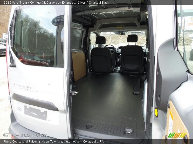 Silver / Charcoal Black 2016 Ford Transit Connect XL Cargo Van Extended