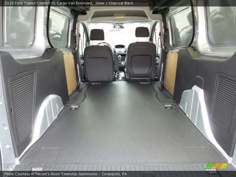 Silver / Charcoal Black 2016 Ford Transit Connect XL Cargo Van Extended