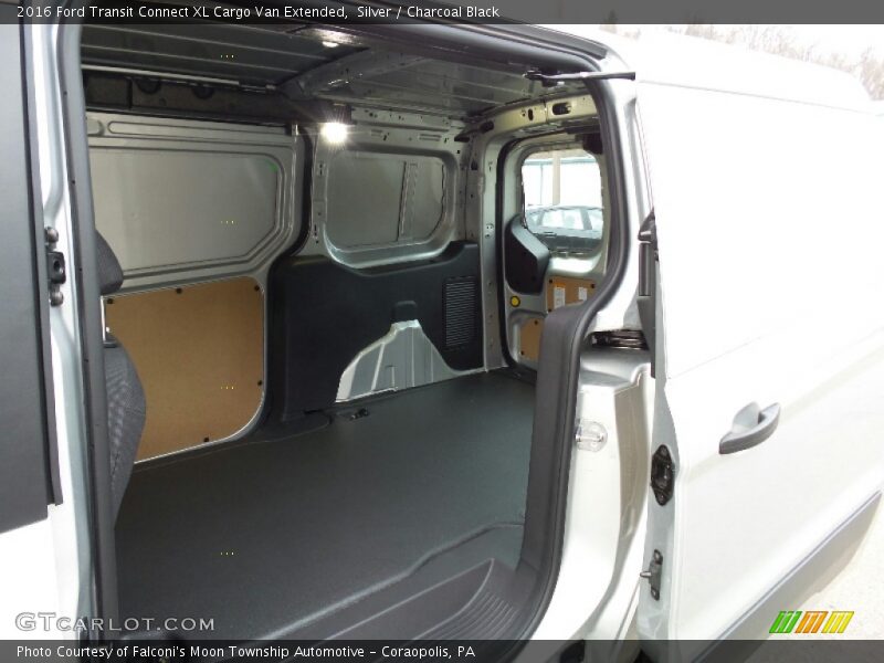 Silver / Charcoal Black 2016 Ford Transit Connect XL Cargo Van Extended
