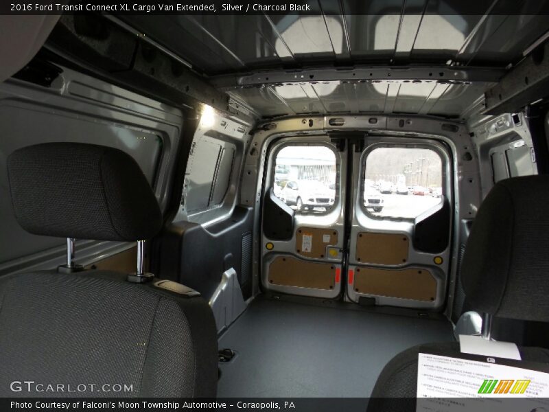 Silver / Charcoal Black 2016 Ford Transit Connect XL Cargo Van Extended
