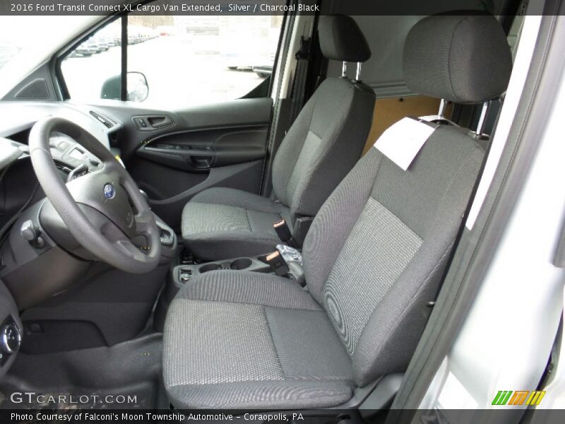 Silver / Charcoal Black 2016 Ford Transit Connect XL Cargo Van Extended