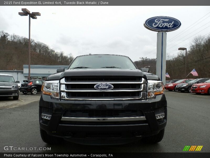 Tuxedo Black Metallic / Dune 2015 Ford Expedition EL Limited 4x4