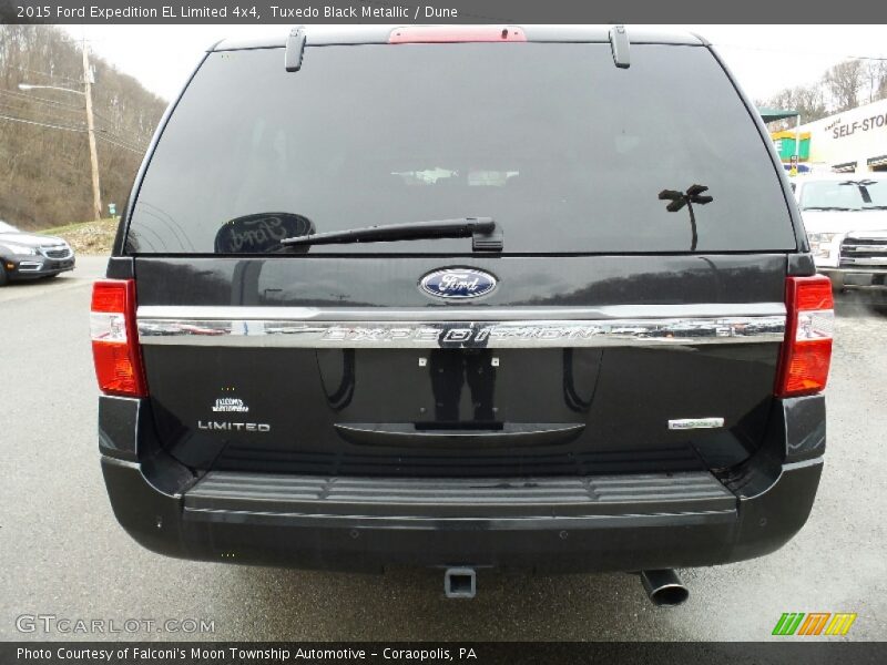 Tuxedo Black Metallic / Dune 2015 Ford Expedition EL Limited 4x4