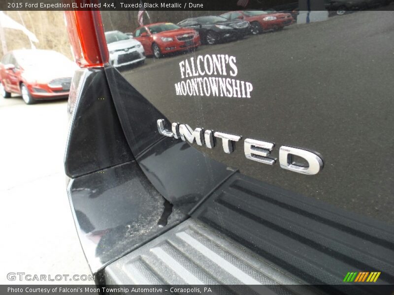 Tuxedo Black Metallic / Dune 2015 Ford Expedition EL Limited 4x4
