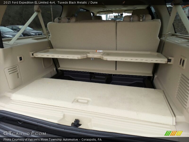Tuxedo Black Metallic / Dune 2015 Ford Expedition EL Limited 4x4